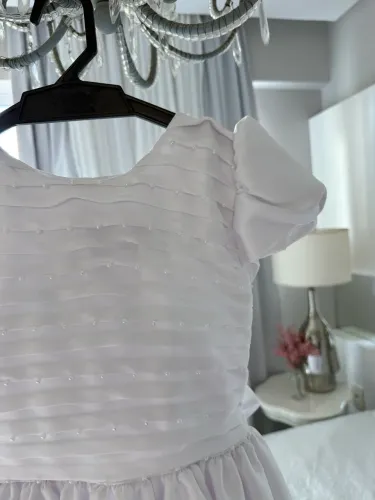 Vestido branco Rita Colato
