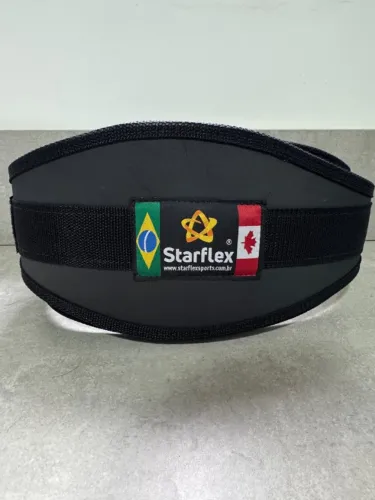 Cinturão para Musculação Starflex Preto P ou M