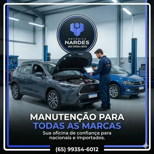 Prestação de serviço Mecânica automotiva 