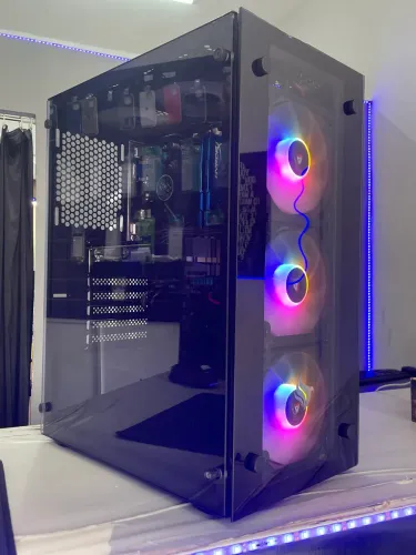 CPU GAMER PARA TRABALHO E ESTUDO CORE I5 - 16GB DE RAM - SSD 240GB PLACA DE VÍDEO 8GB