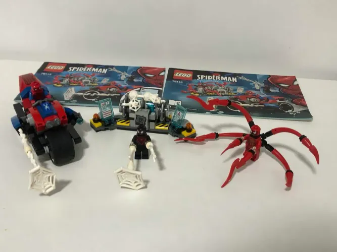 RARO!! Lego Homem Aranha 76113 Miles Morales Carnificina