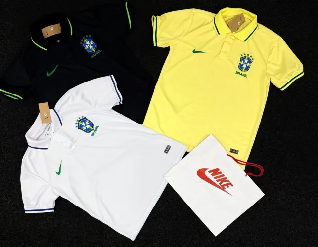 CAMISA SELEÇÃO BLACK