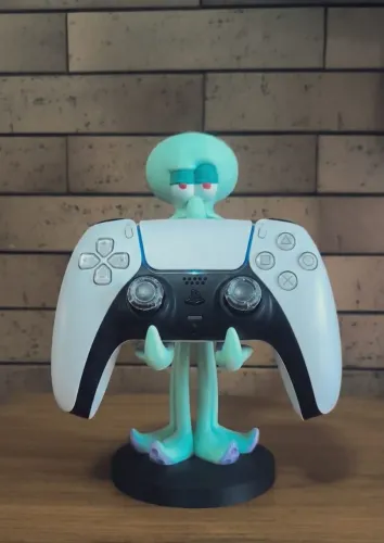 Suporte 3D Controle Lula Molusco Ps3 Ps4 Ps5 Xbox E Celular