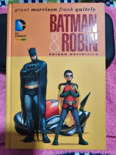 Batman & Robin Edição Definitiva Grant Morrison Capa Dura Panini