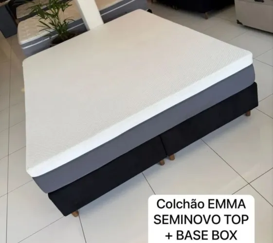 Cama Emma em perfeito estado, pouco tempo de uso