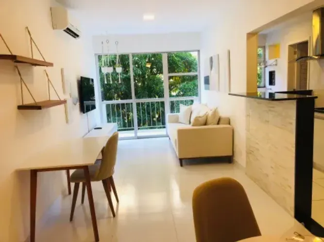 Apartamento para aluguel possui 59 metros quadrados com 1 quarto