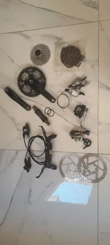 Grupo relação SRAM 27V E FREIO HIDRAULICO
