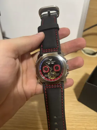 Raridade: Relógio Emporio Armani Swiss Made Automático - Full Calendar