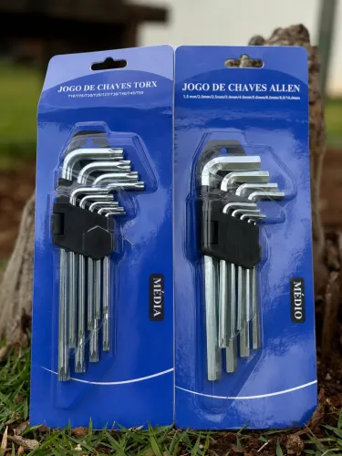 JOGO DE CHAVES ALLEN/TORX
