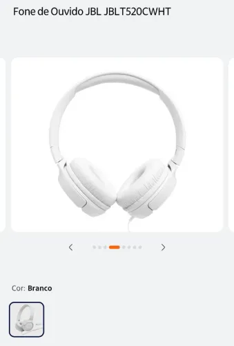 Fone de ouvido JBL