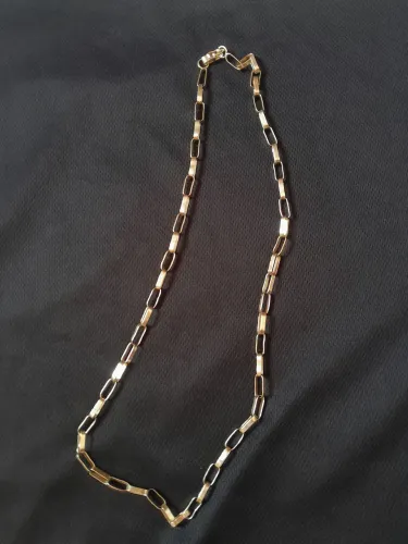 Cordão banhado a ouro 18k