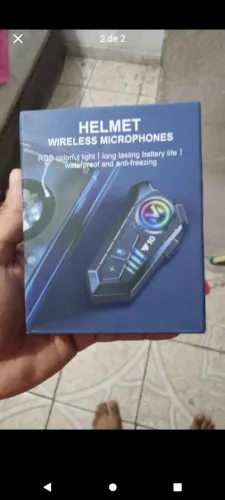 Carplay para moto com intercomunicador de capacete