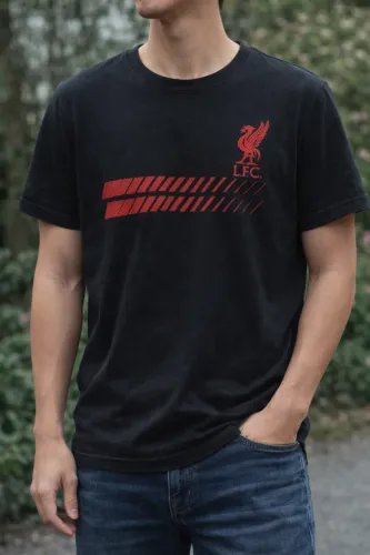 Camiseta Masculina Liverpool FC Oficial Retrô - Tam G