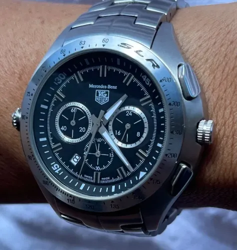 Relógio TAG Heuer Mercedes-Benz SLR Chronograph Original - Suíço