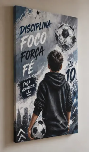  Quadro Masculino - Personalizamos Com Sua Arte Ou Frase