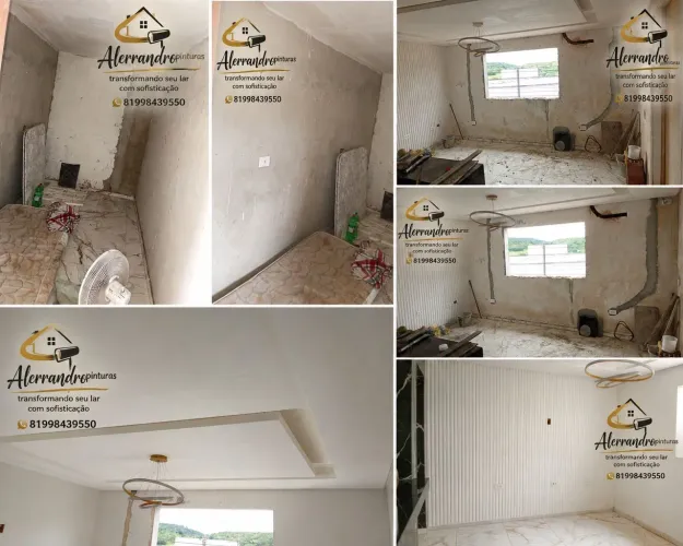 Pintor profissional com responsabilidade