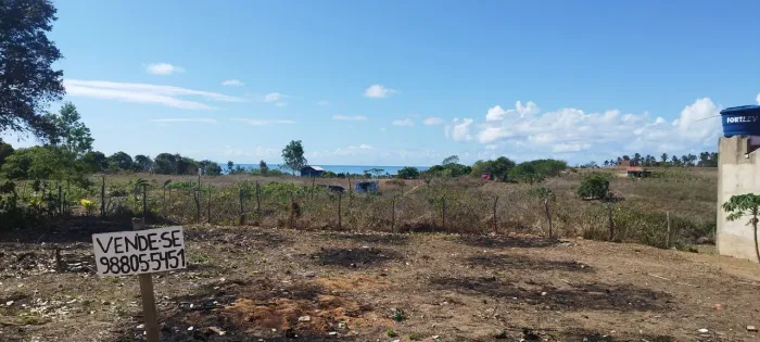 Vendo terreno na barra de Santo Antônio com vista para o mar