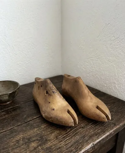 Par de forma de sapateiro 