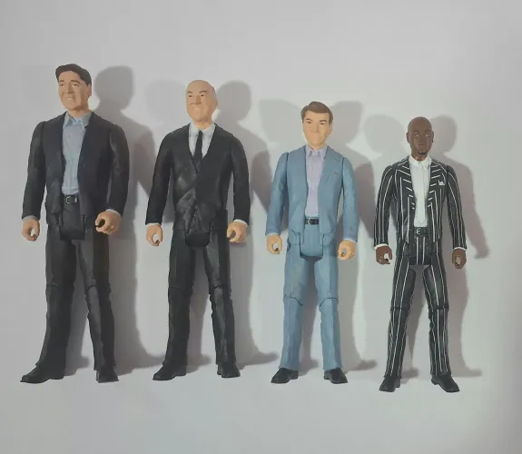 Vendo 04 Figuras coleção Shark Thank ( Mark,Kevin,Robert e Daymond )