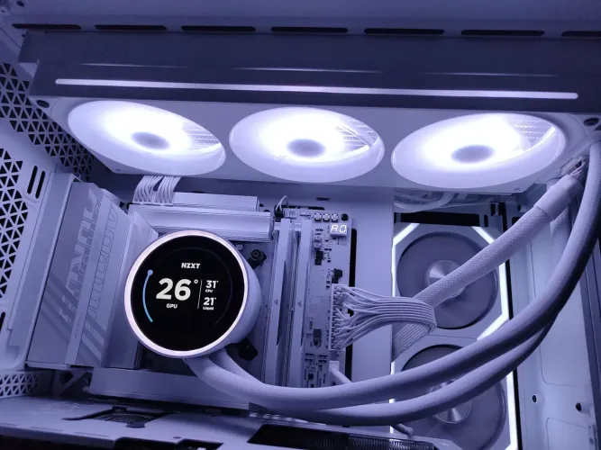 Water Cooler NZXT Kraken Elite V2 360mm RGB - Branco (White Edition)