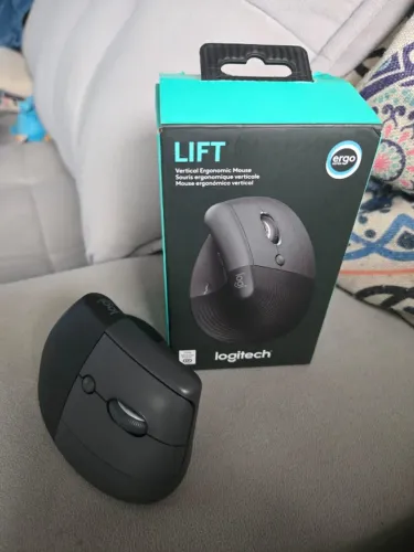 Mouse Ergonômico Vertical Logitech Lift - Perfeito Estado!