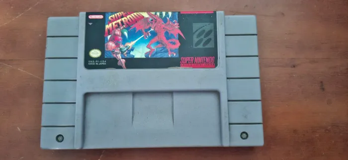 Super metroid, cartucho fita snes Super nitendo, original 