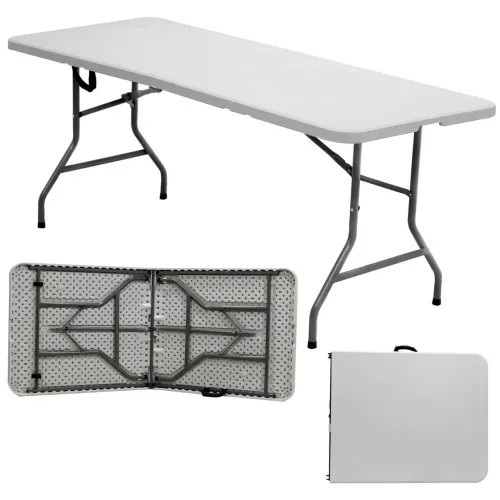 Promoção Mesa Dobrável 1,80 X 70cm Nova
