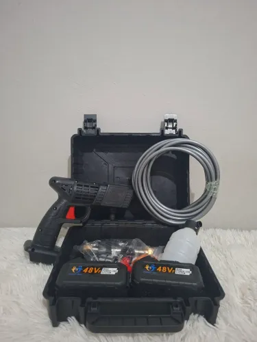 Lavadora Portátil de alta pressão de duas baterias de 48v
