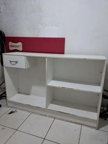 Balcão MDF com gaveta 