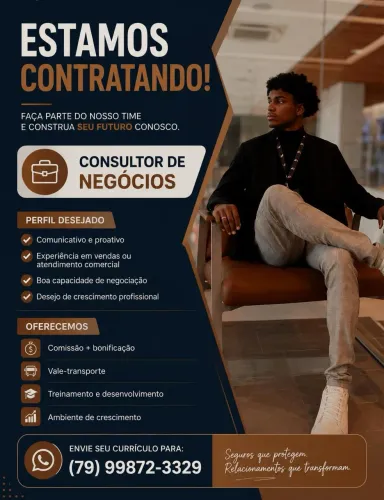 Vaga de vendedor 