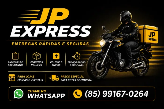 Serviço de Entrega Rápidas em Fortaleza - JP Express
