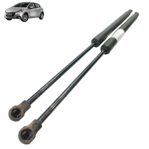 Par Amortecedor Tampa Traseira Peugeot 308 2011 2012 2013