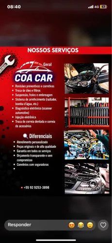 Mecânica e pintura