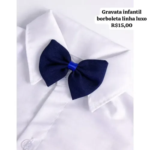 Gravata infantil borboleta