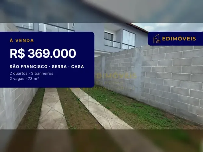 Oportunidade em São Francisco: Casa duplex 2 suítes, conforto e praticidade
