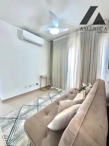 Alugo apartamento mobiliado em frente ao parque das águas com 64m² - 2 quartos, sendo uma