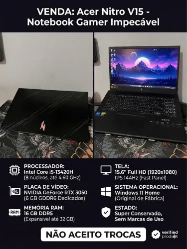 Acer Nitro v15