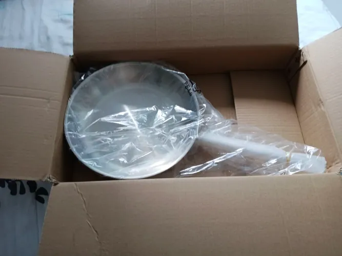 Frigideira CHEF inox 26cm com cabo NOVA
