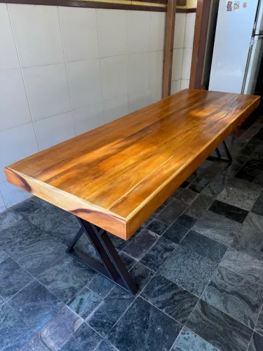Mesa rustica (SEM AS CADEIRAS) 2.35x0.84