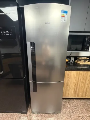 Geladeira Consul Frost Free Inverse 397 Litros Inox