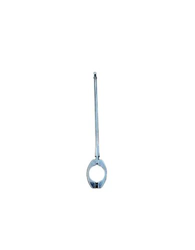 Antena Corta Linha De Pipa Para Guidão Harley-davidson PRATA