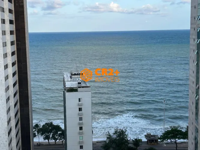 Vendo apartamento com vista livre para o mar com 3 suítes -118m²