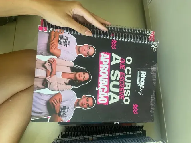 CONJUNTOS APOSTILAS REDAÇÃO RHAYPROF