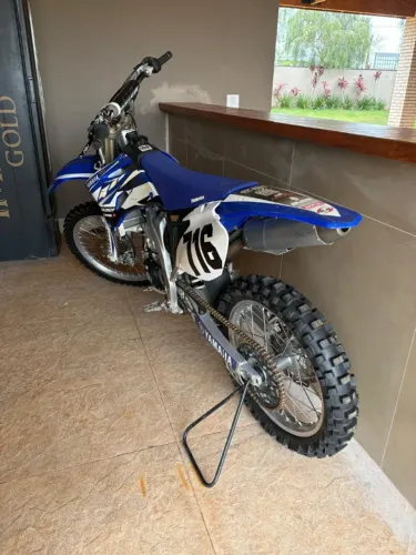 motocross yamaha yz250f 2007 Yamaha moto trilha pista 