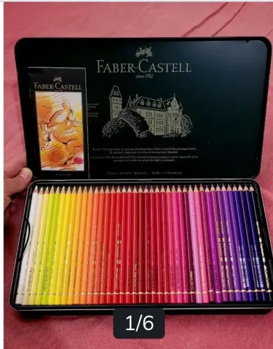 Lápis de cor Faber Castell Polychromos 120 cores - Profissional