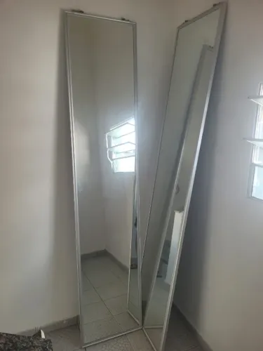 Jogo de espelhos de guarda roupa 
