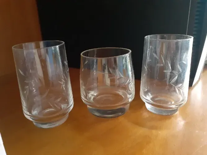 COPOS DE CRISTAL. DÉCADA DE 70