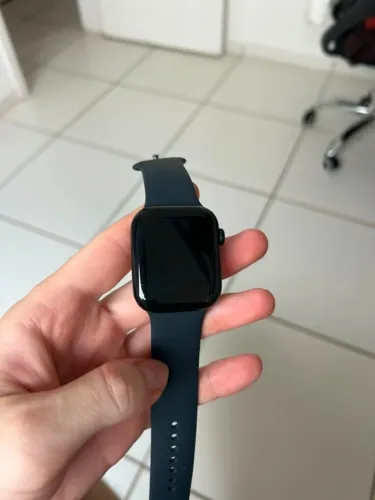 Apple Watch 9 (Series 9) - 45mm Preto | Aceito cartão | Bateria em 90%
