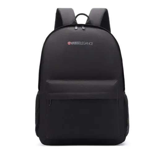 Mochila P/ Notebook 15.6 Kross Elegance Clean Black - Ke-bpl08 Preto *ENTREGA GRÁTIS*