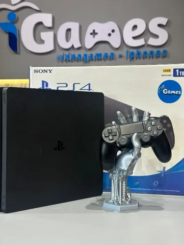 Ps4 Slim 1TB com Garantia | Loja Física iGames - Aceitamos o Seu Usado na Troca